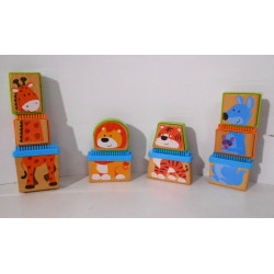 Puzzle clippo en bois - Play Holzblock