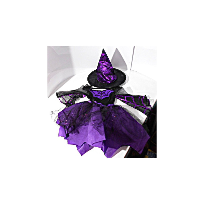 Déguisement Sorcière violette
