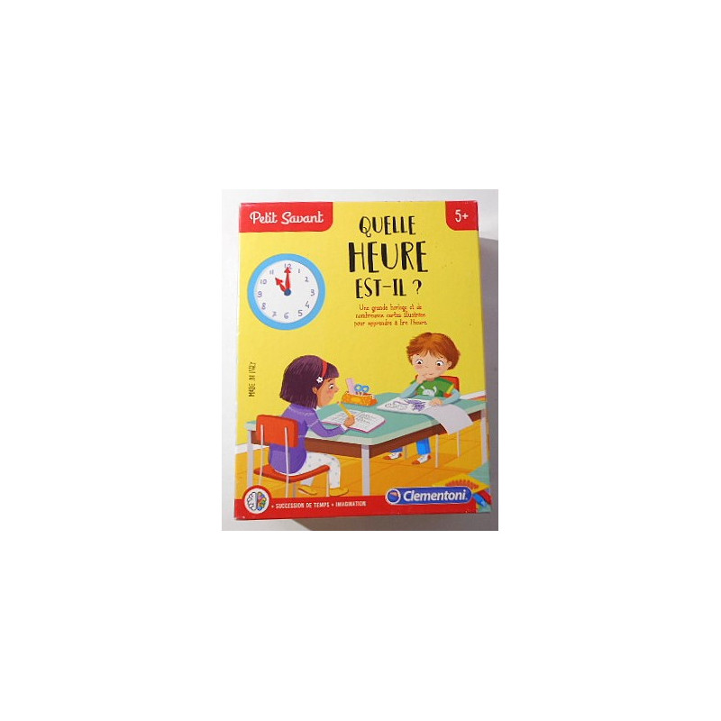 Quelle heure est-il ? (Petit Savant)