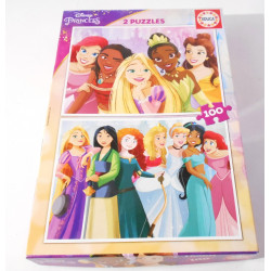 Puzzle princesses disney -...