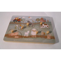 puzzle en bois sonore - little dutch