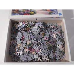 Puzzle aquarelle fleurie de bord de mer - Hasbro