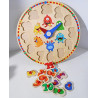 Puzzle Horloge en Bois - Playtive