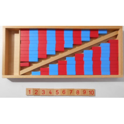 Barres numériques en bois -...