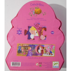 Puzzle Cendrillon 36 pièces - Djeco