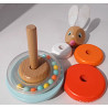 Culbuto empilable Lapin en bois - Janod