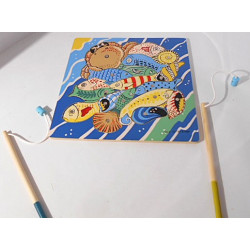 Puzzle en bois aimanté - Guy Untereiner