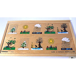 Jeu éducatif en bois les...