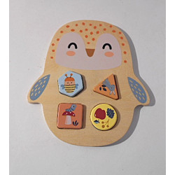 Puzzle en bois  - mamabrum