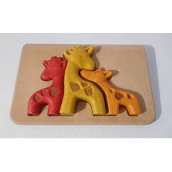 Mon premier puzzle girafe -...