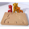 Mon premier puzzle girafe - Plan Toys