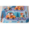 Puzzle en bois véhicules - JANOD