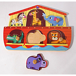Puzzle Arche de noé en bois - Janod