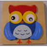 Puzzle hibou en bois - Playtive