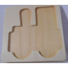 Puzzle camion en bois - Playtive