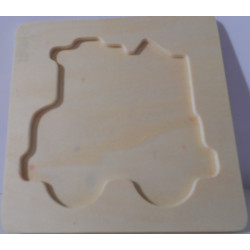 Puzzle en bois pompier - Playtive