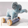 Peluche éléphant à tracter - Mini Matters