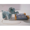 Peluche éléphant à tracter - Mini Matters