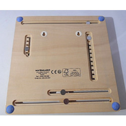 Calendrier éducatif en bois- Vertbaudet