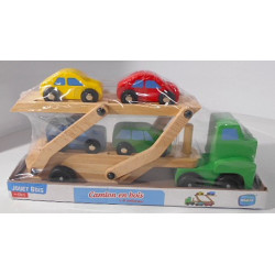 Camion en bois avec 4...