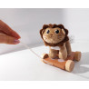 Peluche lion à tracter - Mini Matters