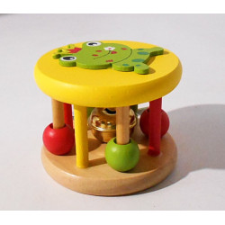 Hochet bois "Grenouille"