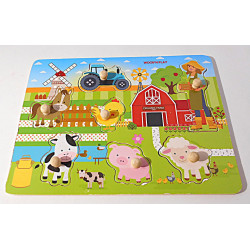 Puzzle en bois - Wood'n Play