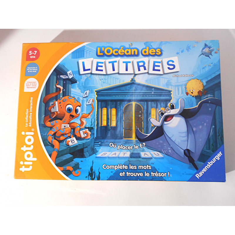 L'ocean des lettres - Tiptoi- Ravensburger