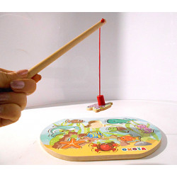 Puzzle en bois magnétique - Okoïa