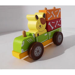 Camion en bois