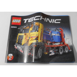 Lego TECHNIC - le camion conteneur - référence 42024