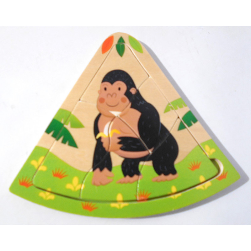 Puzzle en bois - Gorille
