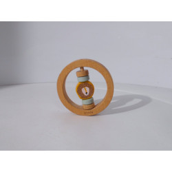 Hochet rond en bois - Mr. Lion - TRIXIE