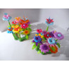 Jouets de Construction de Jardin de Fleurs - CENOVE - 125 pièces