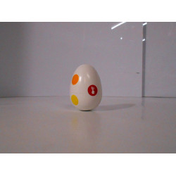 Oeuf Maracas Confetti en bois - Janod