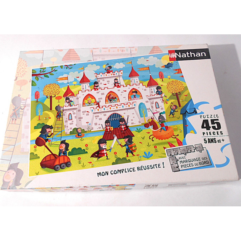 Puzzle 45 pièces Château - Nathan