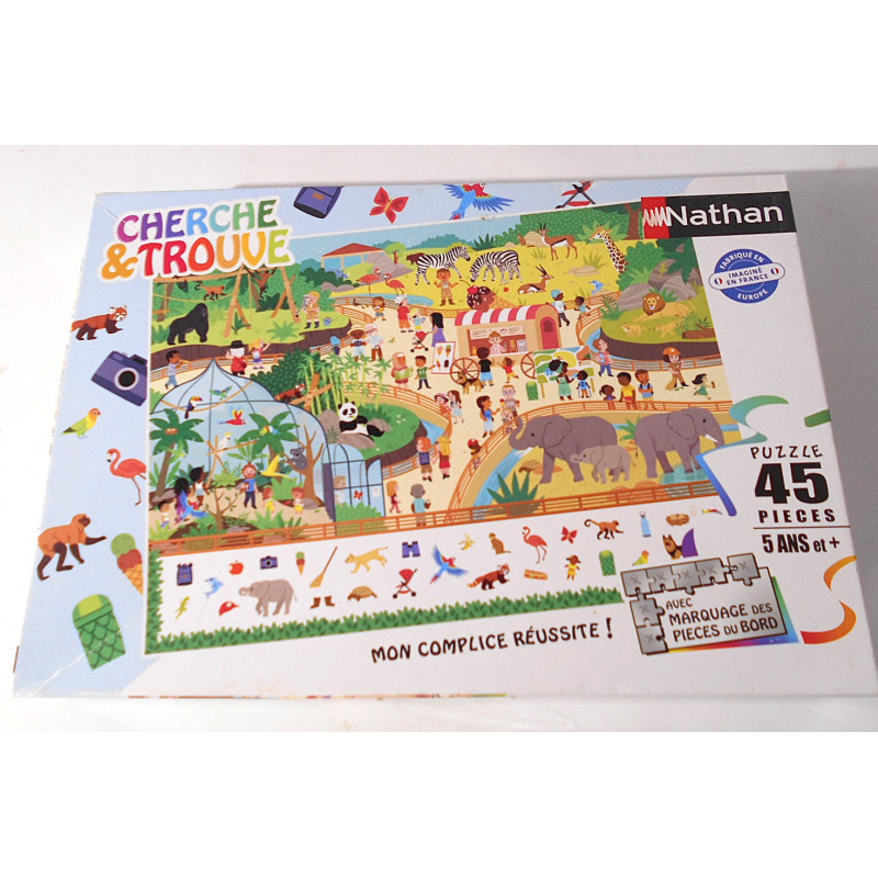 Puzzle Zoo - 45 pièces - Nathan