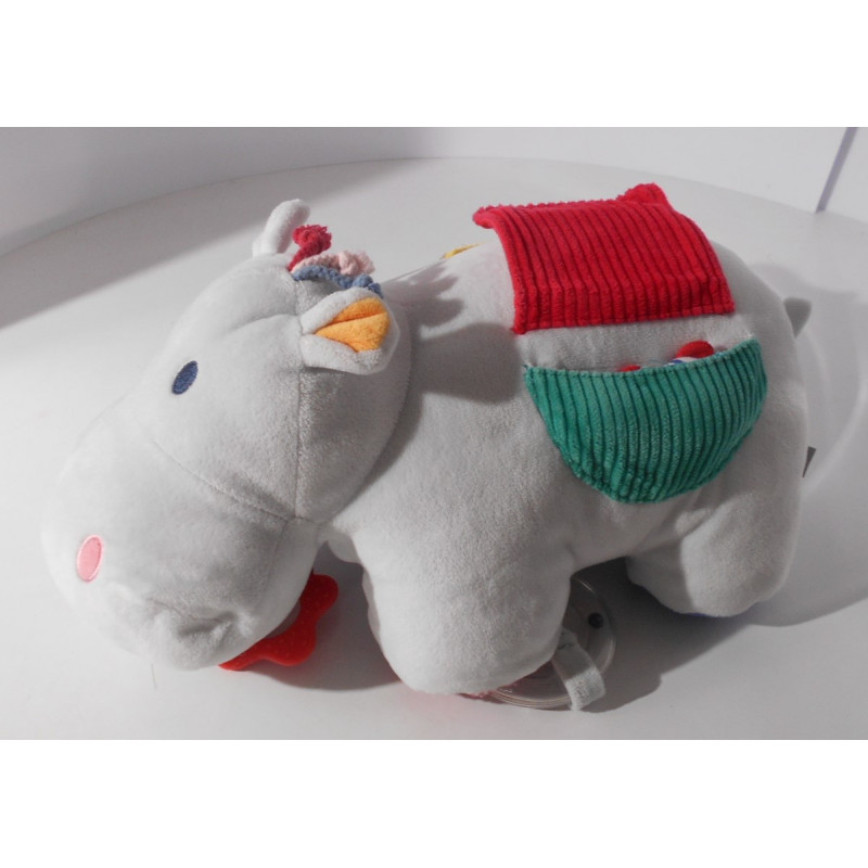 Peluche d'activité Hippopotame - Oxybul