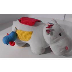 Peluche d'activité Hippopotame - Oxybul