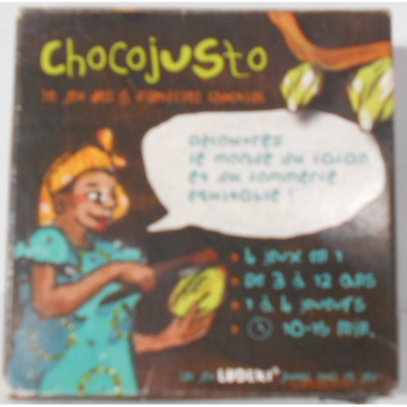 Chocojusto jeu des 6 famille chocolat - Ludeki