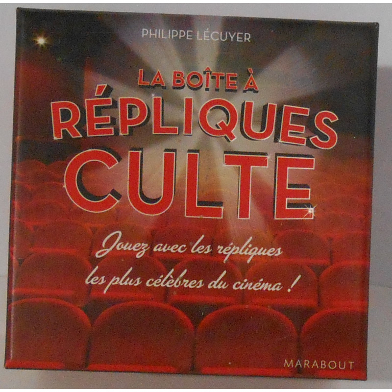La boite à répliques culte - Marabout