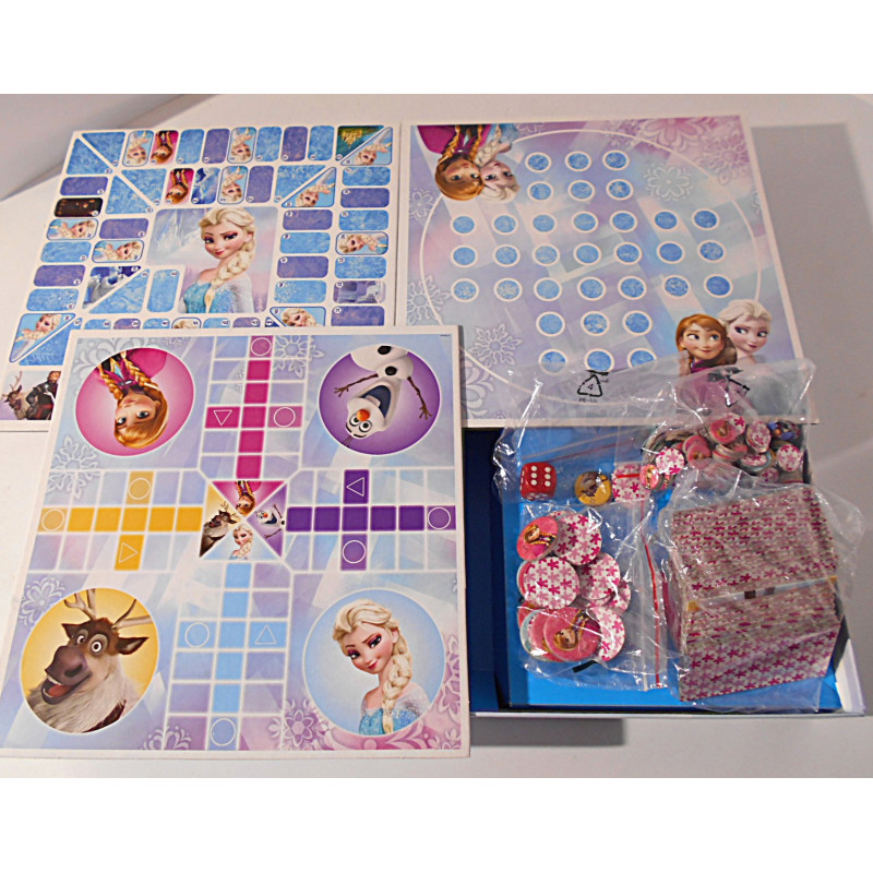 Kit de 8 jeux reine des neige - Educa