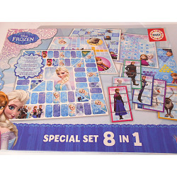 Kit de 8 jeux reine des neige - Educa