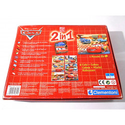 Puzzle 2 en 1 - Cars Disney PIXAR - Clementoni -1puzzle 35 Pieces
