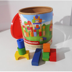 Blocs de construction en bois - Playtive