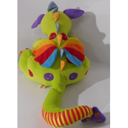 Peluche d'activités dragon- Tolo
