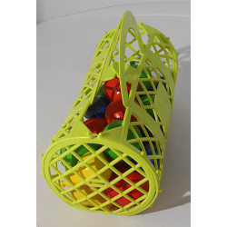 Panier avec ses Fruits en bois