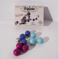 Jeu de pétanque miniature - Triplette