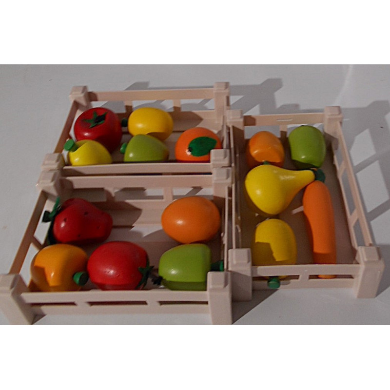 Paniers de fruits et légumes - Création La Remise Enjouée