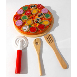 Pizza à couper en Bois